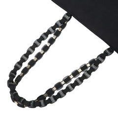 サルヴァトーレフェラガモ トートバッグ ブラック キャンバス レディース Salvatore Ferragamo 【中古】