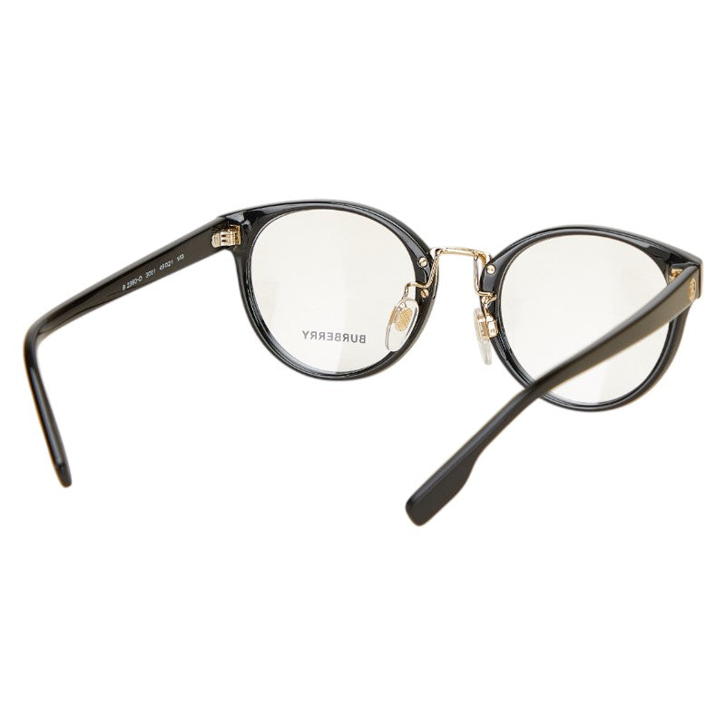 バーバリー シェイプ アイウェア メガネ BE2360D ブラック プラスチック レディース BURBERRY 【中古】
