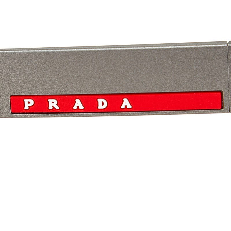 プラダ スポーツ サングラス SPS04Z グレー プラスチック メンズ PRADA 【中古】