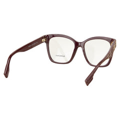 バーバリー シルヴィ ウェリントン メガネ B2363 パープル プラスチック レディース BURBERRY 【中古】