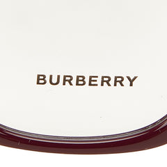 バーバリー シルヴィ ウェリントン メガネ B2363 パープル プラスチック レディース BURBERRY 【中古】