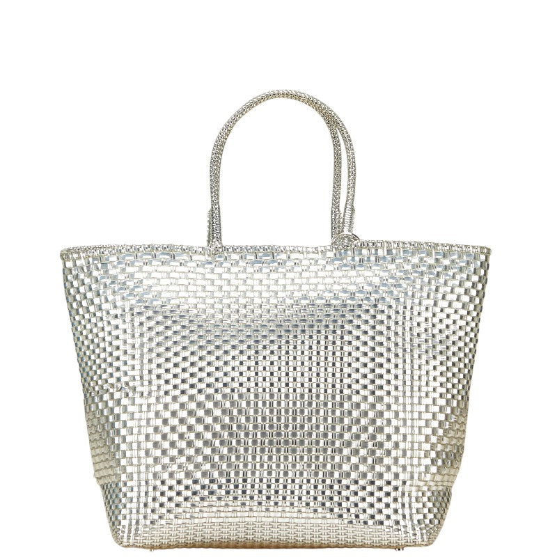 アンテプリマ ワイヤーバッグ トートバッグ ハンドバッグ シルバー ビニール レディース ANTEPRIMA 【中古】