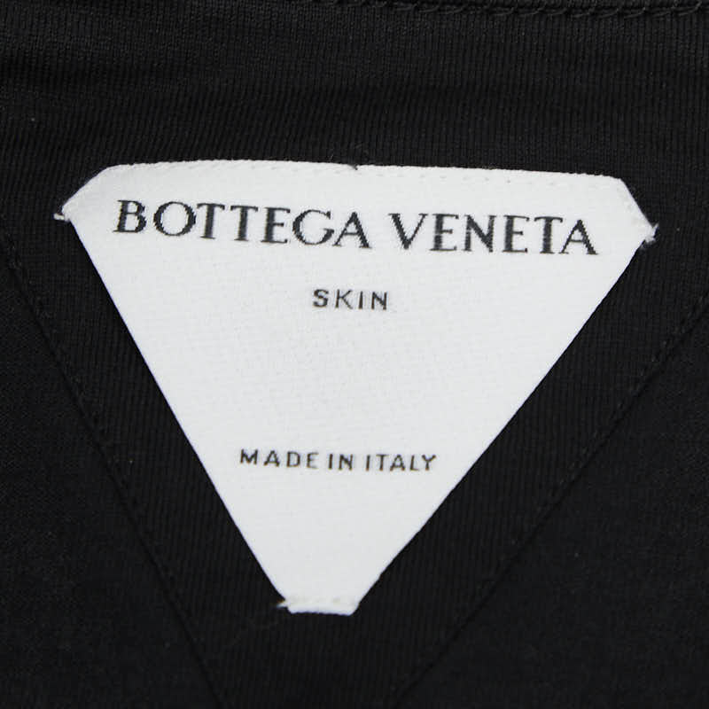 ボッテガヴェネタ 半袖Ｔシャツ サイズ:S V0IQ0 ブラック コットン メンズ BOTTEGAVENETA 【中古】