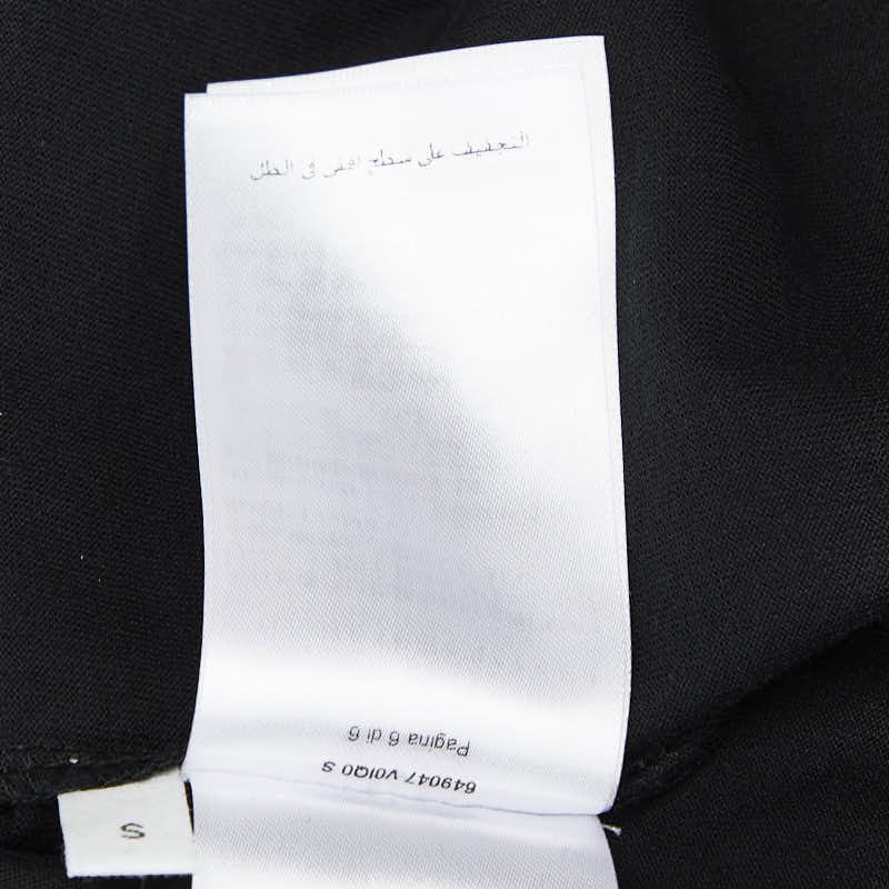 ボッテガヴェネタ 半袖Tシャツ サイズ:S ブラック コットン メンズ BOTTEGAVENETA 【中古】