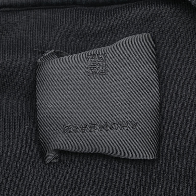 ジバンシー ロゴ スウェットトレーナー サイズ:M ブラック コットン メンズ Givenchy 【中古】