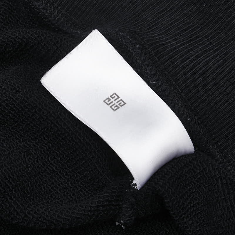 ジバンシー ロゴ スウェットトレーナー サイズ:M ブラック コットン メンズ Givenchy 【中古】