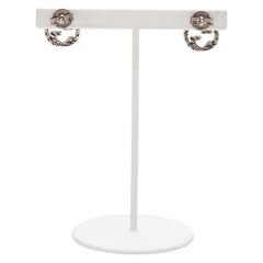 グッチ インターロッキングG アラベスク ピアス 239010 SV925 シルバー レディース GUCCI 【中古】