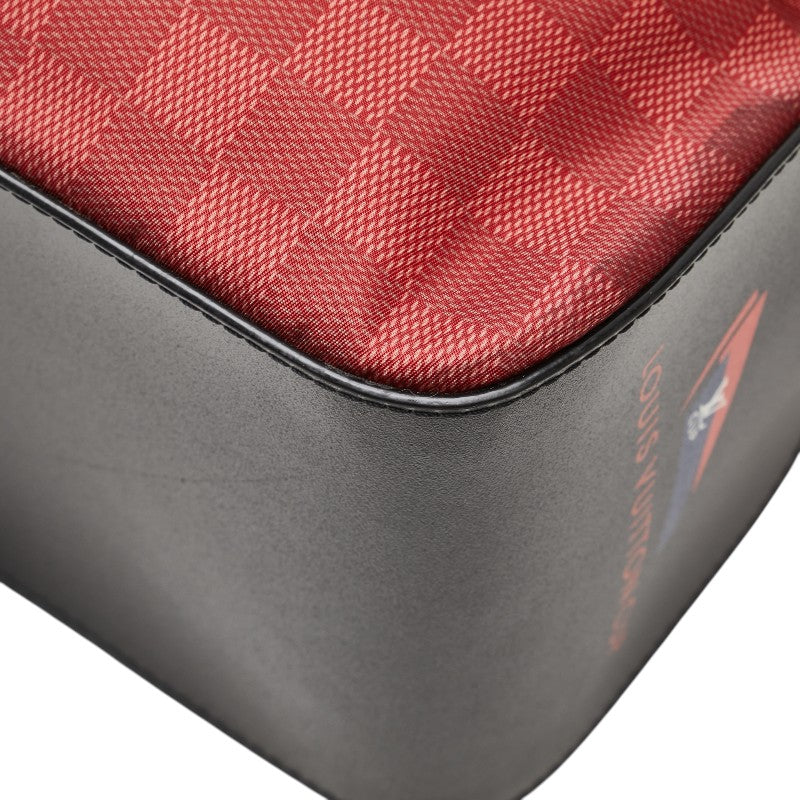 ルイ ヴィトン ダミエ チャレンジ ソラール ショルダーバッグ トートバッグ N41191 ブラック PVC レザー レディース LOUIS VUITTON 【中古】