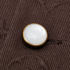 ルイ ヴィトン モノグラム デニムジャケット サイズ:46 ブラウン コットン メンズ LOUIS VUITTON 【中古】