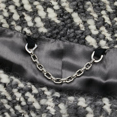 ルイ ヴィトン ダミエ ウールジャケット サイズ:52 グレー ウール ナイロン メンズ LOUIS VUITTON 【中古】