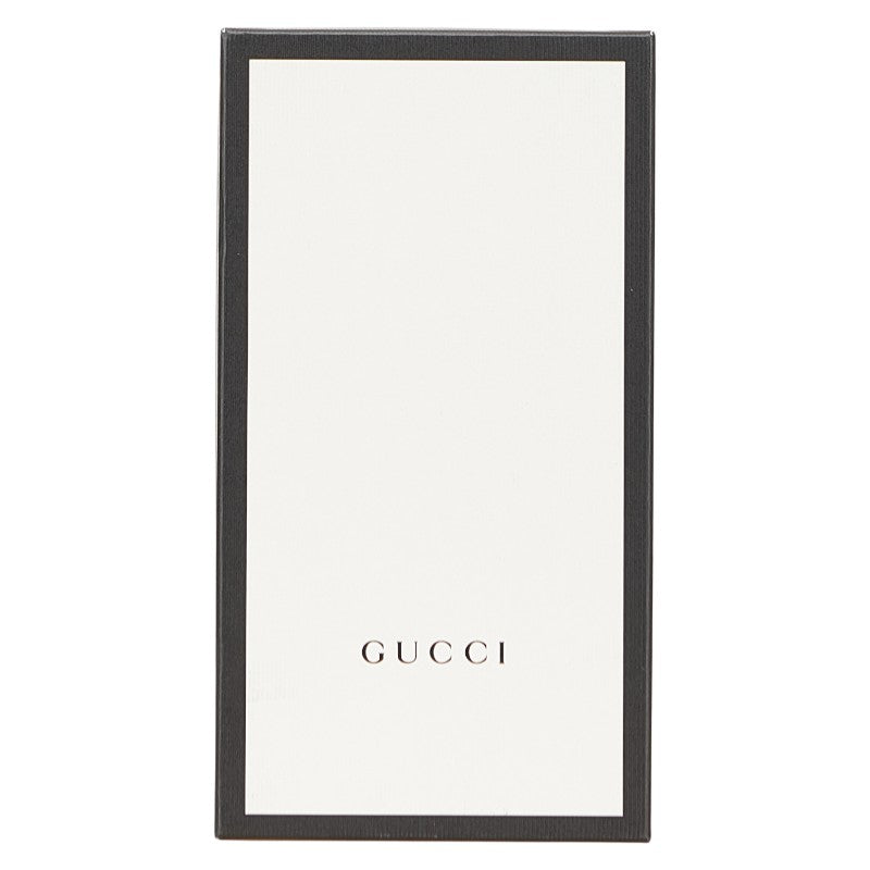 グッチ ディアマンテ インターロッキング 長財布 204836 ベージュ レッド キャンバス レザー レディース GUCCI 【中古】