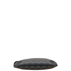 ルイ ヴィトン ダミエ グラフィット トマス 斜め掛け ショルダーバッグ N58028 ブラック PVC レザー レディース LOUIS VUITTON 【中古】