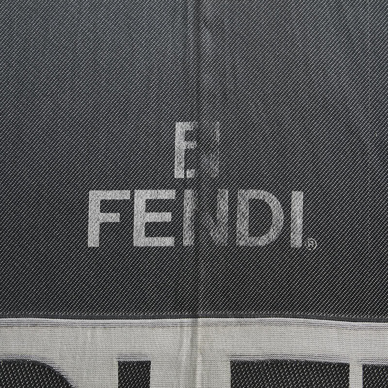 フェンディ 傘 長傘 雨傘 グレー ナイロン レディース FENDI 【中古】
