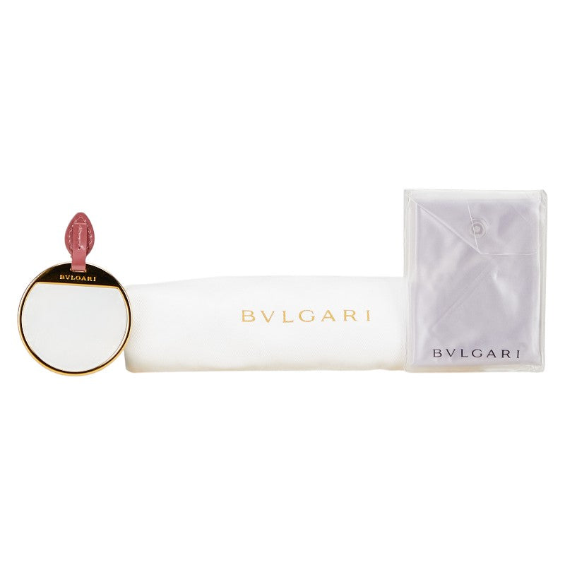 ブルガリ セルペンティ フォーエバー チェーン ショルダーバッグ ピンク ゴールド エナメル レディース BVLGARI 【中古】