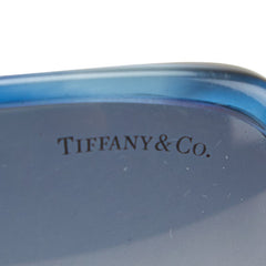 ティファニー サングラス TF4072 ブルー グラデーション プラスチック ラインストーン レディース TIFFANY&Co. 【中古】