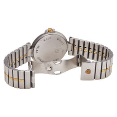 ダンヒル ミレニアム 腕時計 クオーツ ホワイト文字盤 ステンレス レディース Dunhill 【中古】