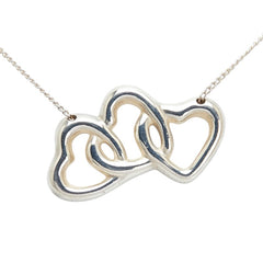 ティファニー トリプルハート ネックレス SV925 シルバー レディース TIFFANY&Co. 【中古】