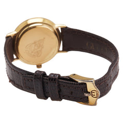 グッチ シェリーライン 腕時計 06 3000 823 クオーツ マルチカラー文字盤 メッキ レザー レディース GUCCI 【中古】