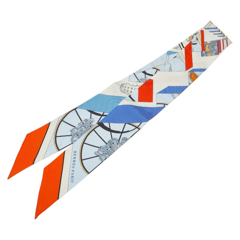 エルメス ツイリー SPRINGS SPRINGS スプリング スプリング スカーフ マルチカラー シルク レディース HERMES 【中古】