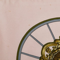 エルメス カレ90 SPRINGS スプリングス スカーフ ピンク マルチカラー シルク レディース HERMES 【中古】