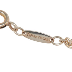 ティファニー オープンハート エルサペレッティ ブレスレット シルバー ゴールド SV925 シルバー K18YG イエローゴールド レディース TIFFANY&Co. 【中古】
