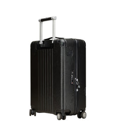 モンブラン MY4810 キャビン トローリー スーツケース キャリーケース ブラック レザー ポリカーボネート メンズ MONTBLANC 【中古】