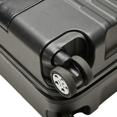 モンブラン MY4810 キャビン トローリー スーツケース キャリーケース ブラック レザー ポリカーボネート メンズ MONTBLANC 【中古】