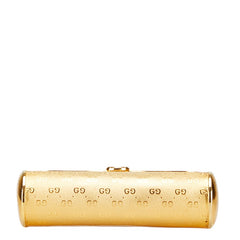 グッチ GGロゴ クラッチバッグ パーティバッグ ゴールド メッキ レディース GUCCI 【中古】