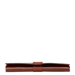 サルヴァトーレフェラガモ ヴァラ 長財布 ブラウン レザー レディース Salvatore Ferragamo 【中古】