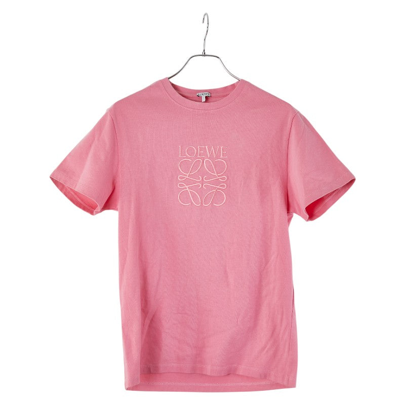 ロエベ アナグラムロゴ 半袖Ｔシャツ サイズ:XS ピンク コットン メンズ LOEWE 【中古】