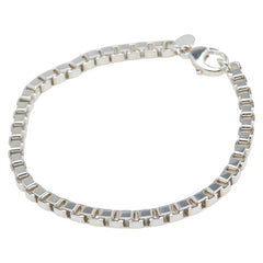 ティファニー SV925 シルバー ベネチアン ブレスレット レディース TIFFANY&Co. 【中古】