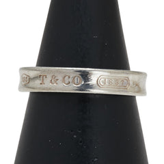 ティファニー 1837 ナロー リング 指輪 SV925 シルバー レディース TIFFANY&Co. 【中古】