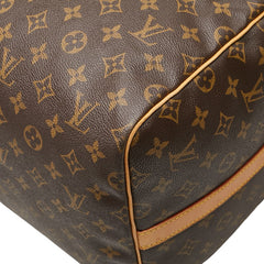 ルイ ヴィトン モノグラム キーポル バンドリエール55 ボストンバッグ ショルダーバッグ 2WAY M41414 ブラウン PVC レザー レディース LOUIS VUITTON 【中古】