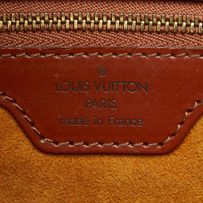 ルイ ヴィトン エピ リュサック トートバッグ ショルダーバッグ M52283 ケニアブラウン レザー レディース LOUIS VUITTON 【中古】