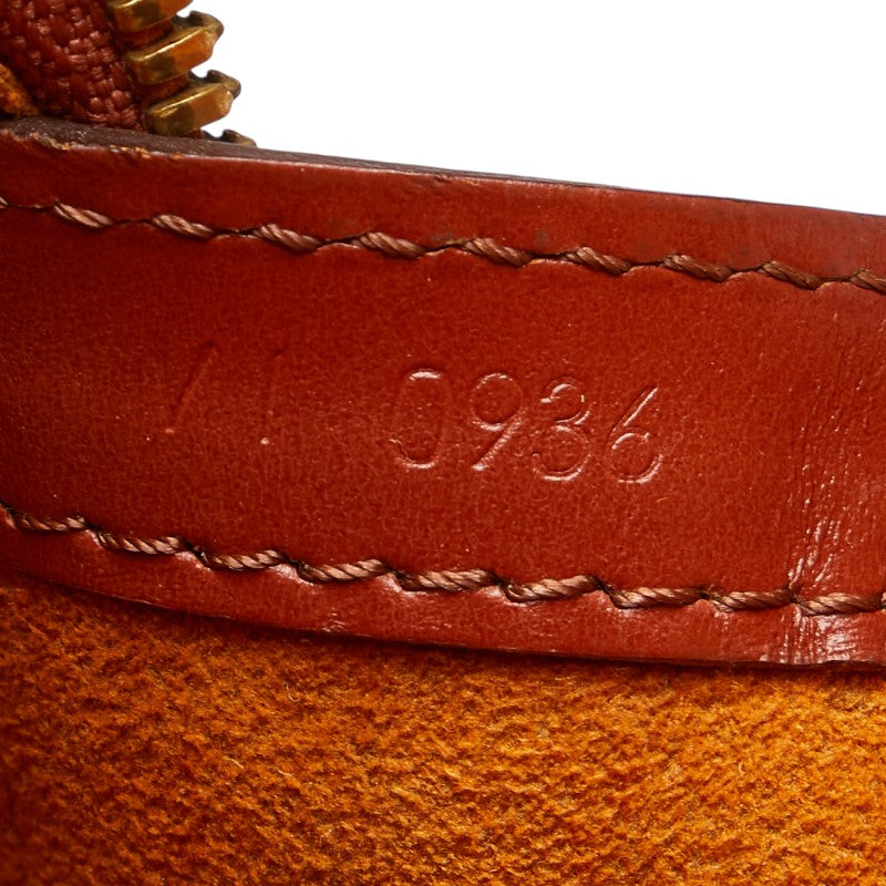 ルイ ヴィトン エピ リュサック トートバッグ ショルダーバッグ M52283 ケニアブラウン レザー レディース LOUIS VUITTON 【中古】