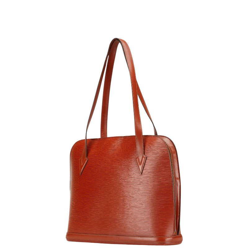 ルイ ヴィトン エピ リュサック トートバッグ ショルダーバッグ M52283 ケニアブラウン レザー レディース LOUIS VUITTON 【中古】
