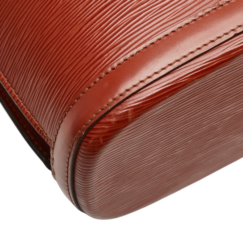 ルイ ヴィトン エピ リュサック トートバッグ ショルダーバッグ M52283 ケニアブラウン レザー レディース LOUIS VUITTON 【中古】