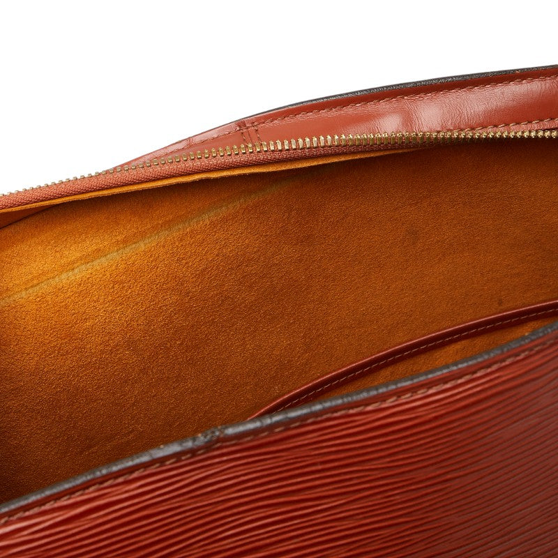 ルイ ヴィトン エピ リュサック トートバッグ ショルダーバッグ M52283 ケニアブラウン レザー レディース LOUIS VUITTON 【中古】