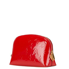 ルイ ヴィトン モノグラム ヴェルニ ポシェット コスメティック ポーチ M90172 スリーズ レッド パテントレザー レディース LOUIS VUITTON 【中古】