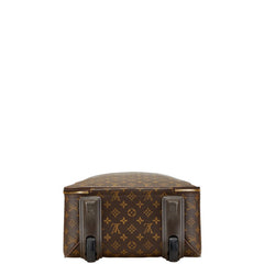 ルイ ヴィトン モノグラム ペガス50 キャリーケース トローリー スーツケース M23251 ブラウン PVC レザー レディース LOUIS VUITTON 【中古】