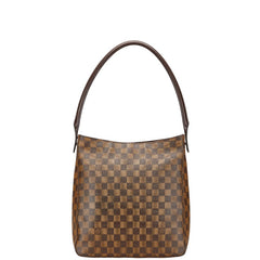 ルイ ヴィトン モノグラム ルーピングGM ショルダーバッグ ハンドバッグ M51145 ブラウン PVC レザー レディース LOUIS VUITTON 【中古】