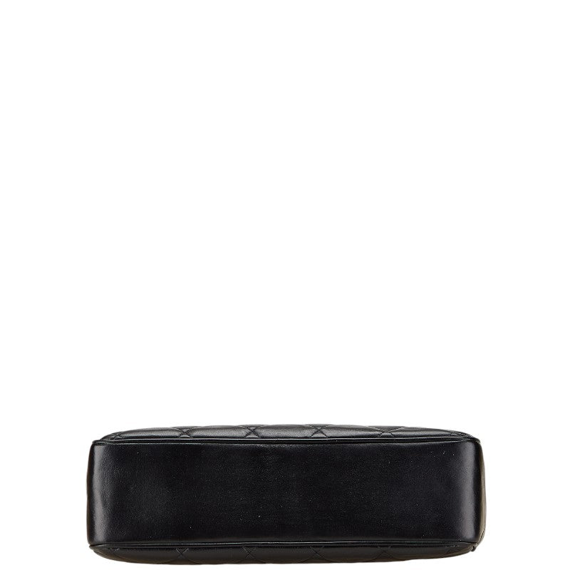 シャネル マトラッセ ココマーク チェーン ショルダーバッグ トートバッグ ブラック ラムスキン レディース CHANEL 【中古】