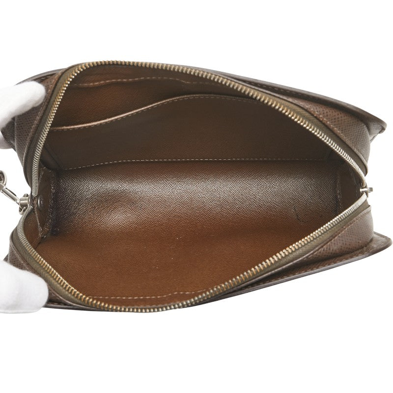ルイ ヴィトン タイガ バイカル セカンドバッグ クラッチバッグ M30188 グリズリ ブラウン レザー メンズ LOUIS VUITTON 【中古】