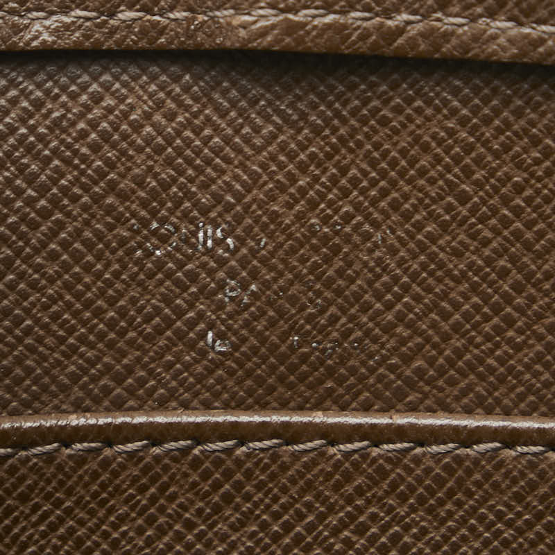 ルイ ヴィトン タイガ バイカル セカンドバッグ クラッチバッグ M30188 グリズリ ブラウン レザー メンズ LOUIS VUITTON 【中古】