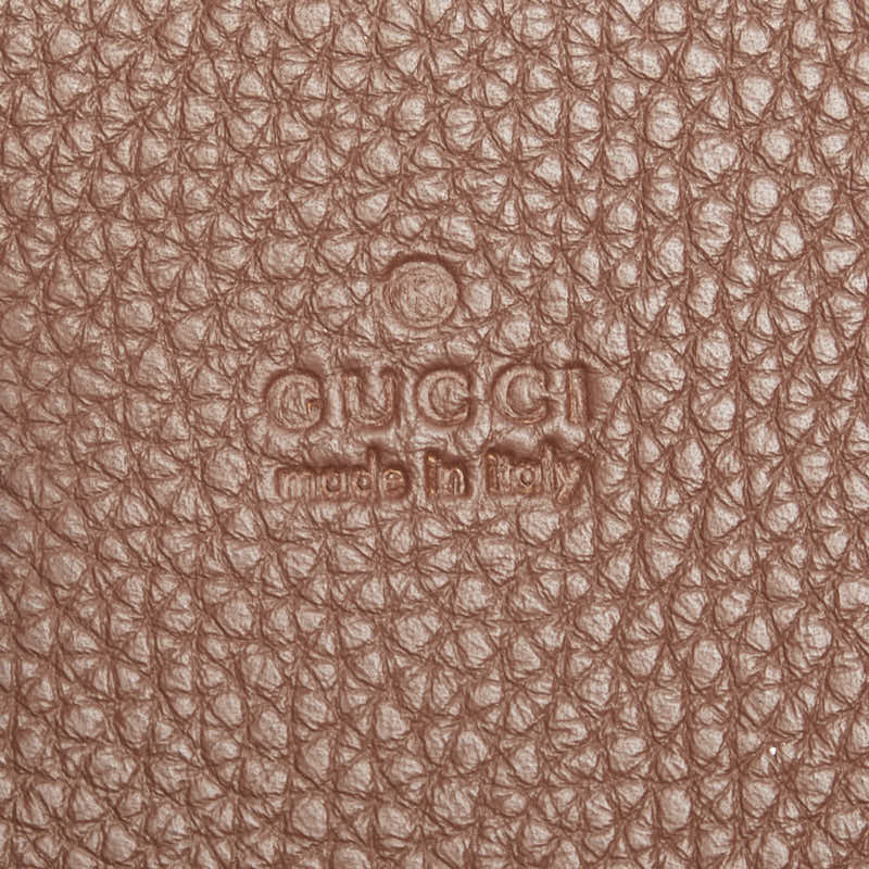 グッチ バンブー トートバッグ ショルダーバッグ 2WAY 358217 ブラウン ブラック レザー レディース GUCCI 【中古】