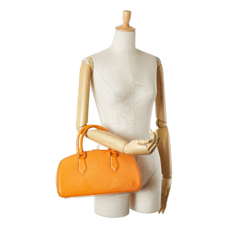 ルイ ヴィトン エピ ジャスミン ハンドバッグ M5208H マンダリン オレンジ レザー レディース LOUIS VUITTON 【中古】
