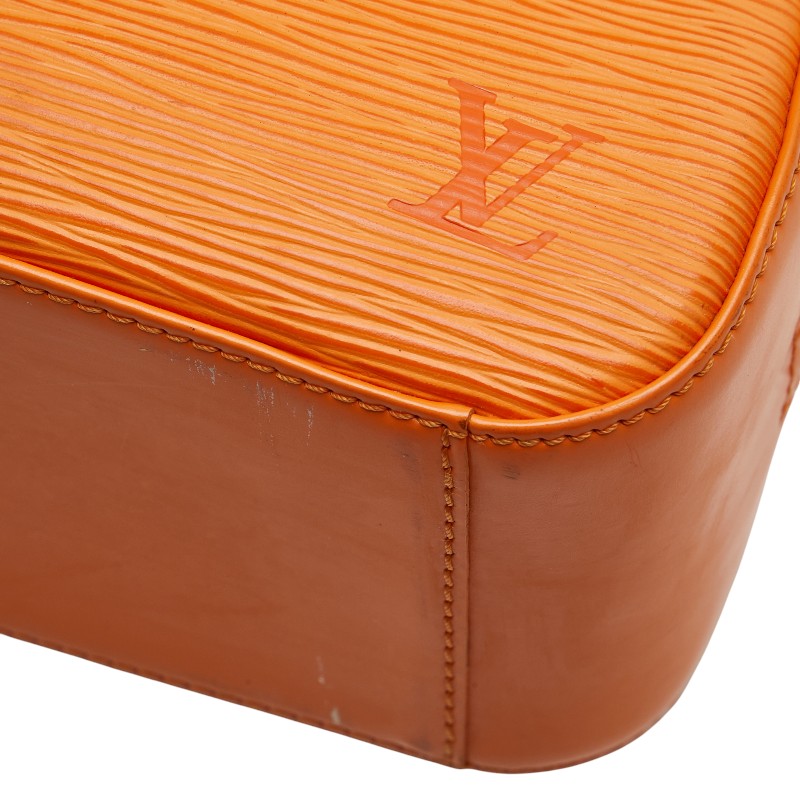 ルイ ヴィトン エピ ジャスミン ハンドバッグ M5208H マンダリン オレンジ レザー レディース LOUIS VUITTON 【中古】