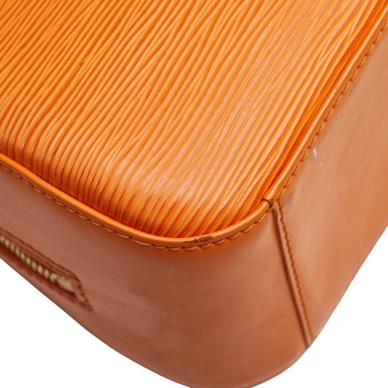 ルイ ヴィトン エピ ジャスミン ハンドバッグ M5208H マンダリン オレンジ レザー レディース LOUIS VUITTON 【中古】