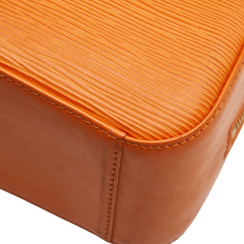 ルイ ヴィトン エピ ジャスミン ハンドバッグ M5208H マンダリン オレンジ レザー レディース LOUIS VUITTON 【中古】