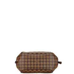 ルイ ヴィトン ダミエ ベレムMM ハンドバッグ N51174 ブラウン PVC レザー レディース LOUIS VUITTON 【中古】